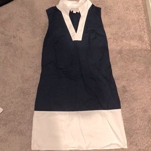 Sail to sable sleeveless shift dress